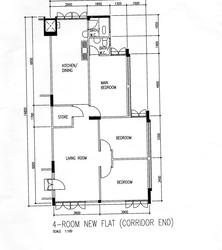 Blk 22 MARSILING DRIVE (Woodlands), HDB 4 Rooms #120547482